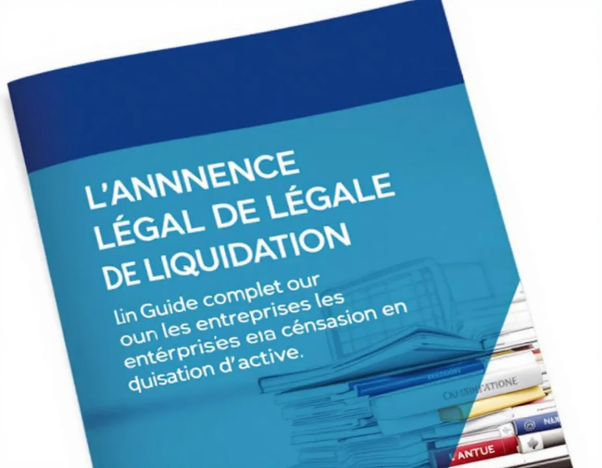 L'annonce légale de liquidation : Guide complet pour les entreprises en cessation d'activité