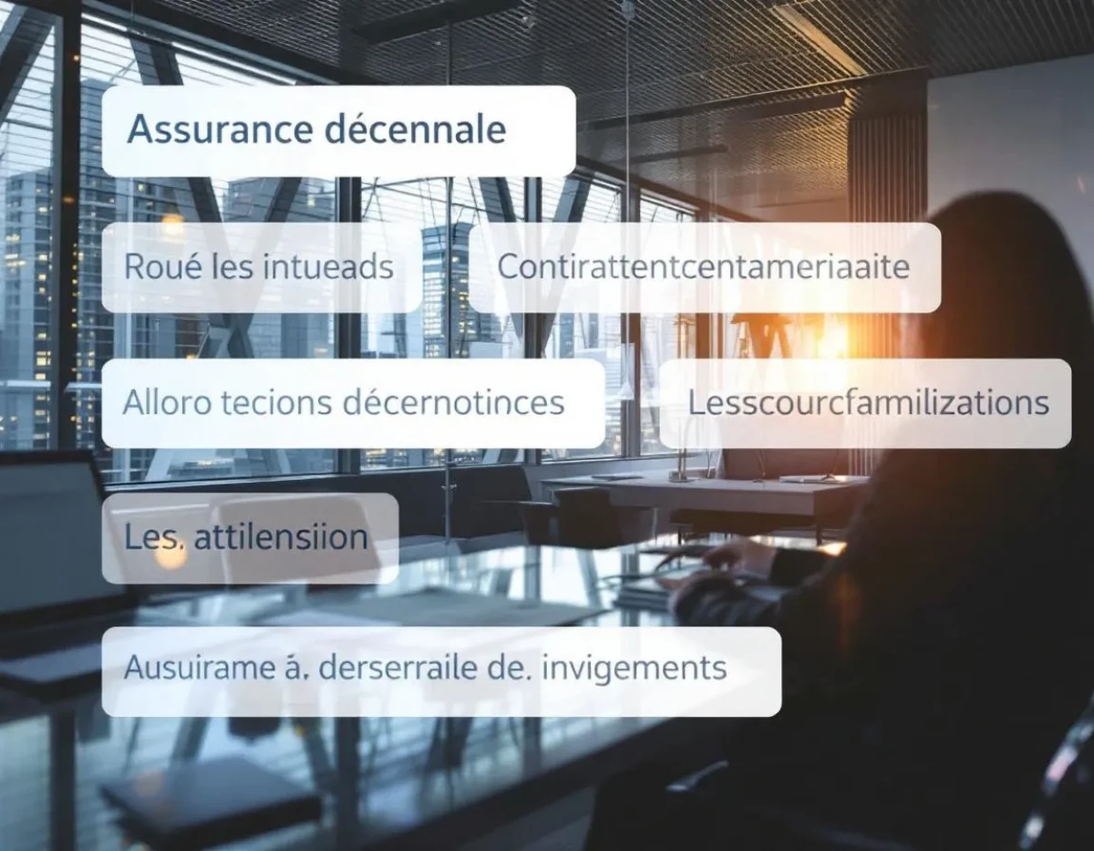 Assurance décennale et rôle des ordres professionnels (architectes, ingénieurs)