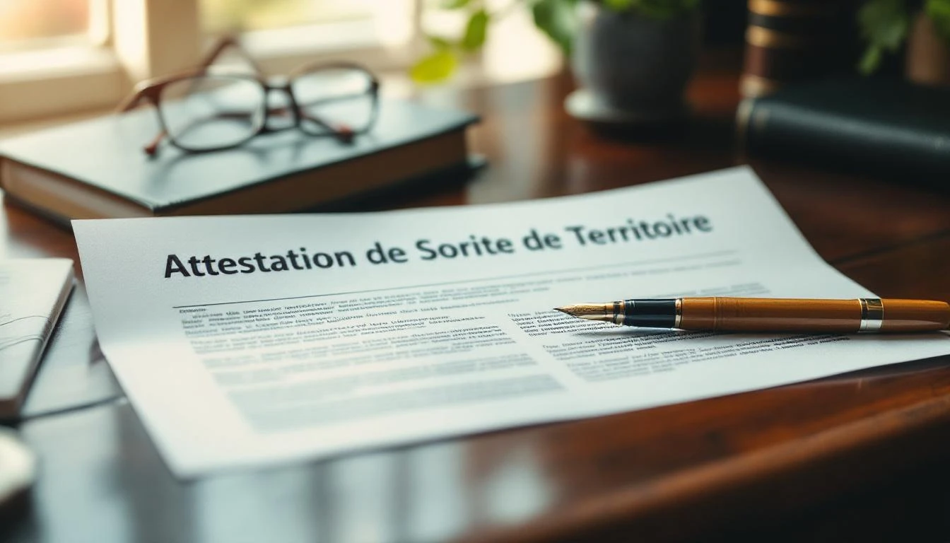Quand et pourquoi faire une attestation sortie territoire