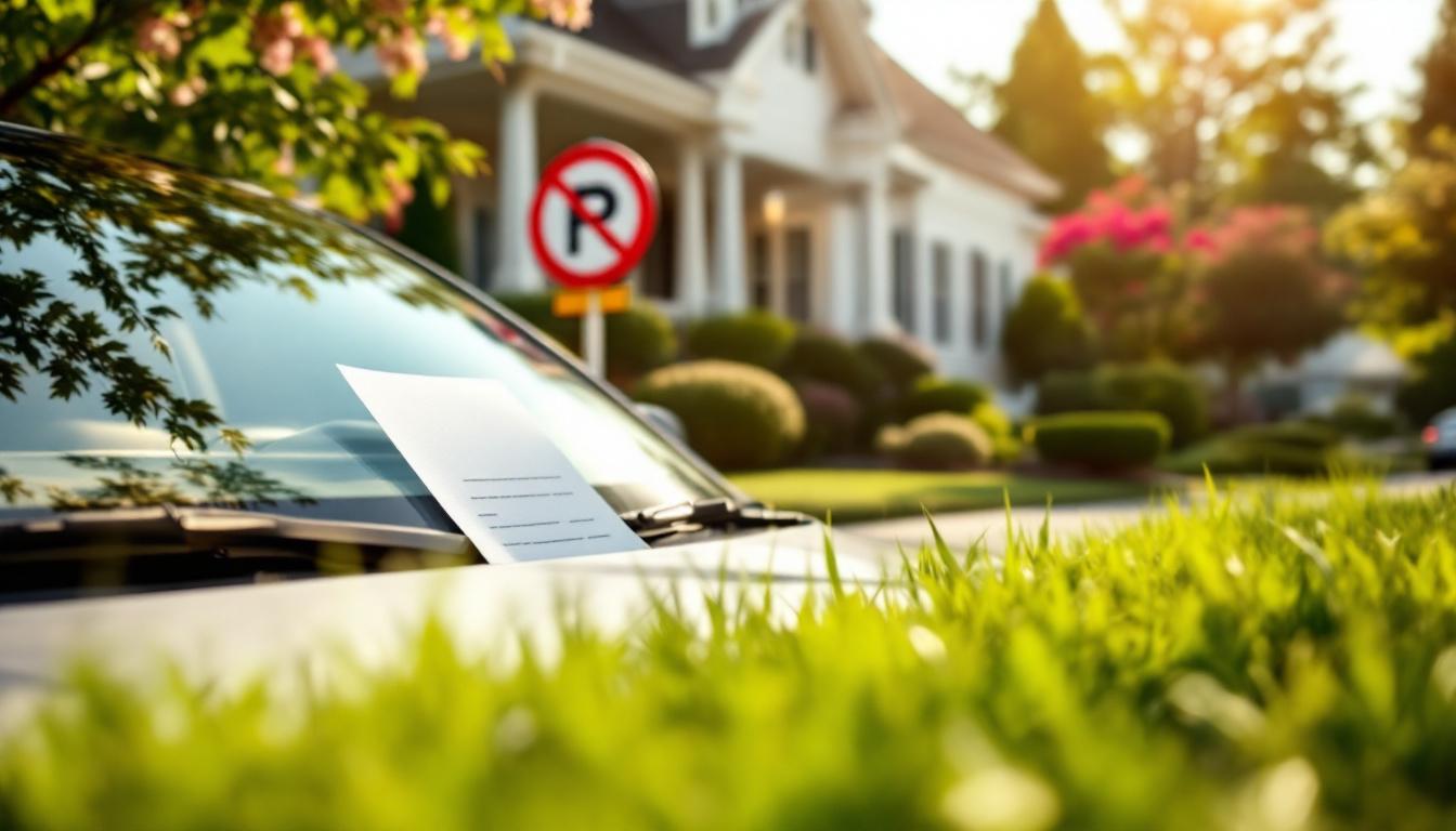 Comment signaler un abus de stationnement trottoir devant maison