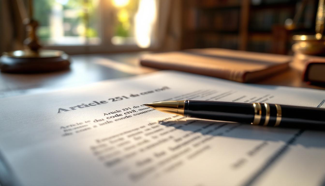 Article 251 du code civil : implications pour les contrats